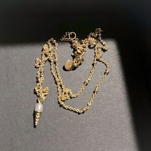Ice cream cone necklace
